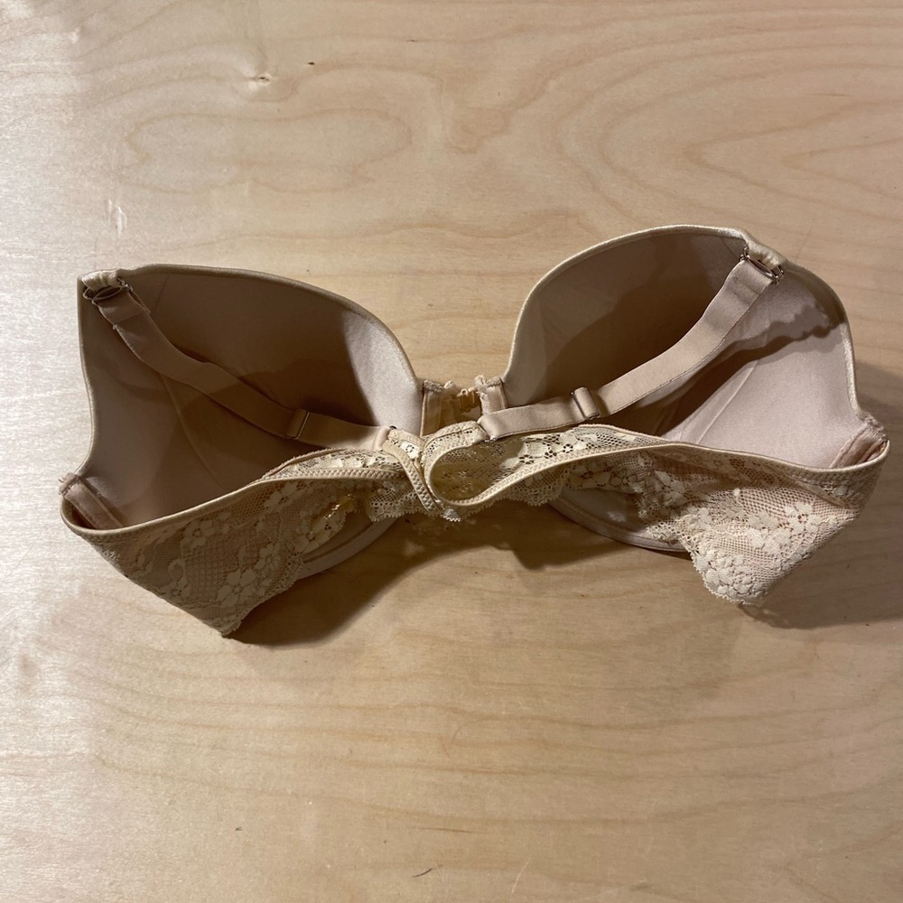 Maidenform Cream Lace Underwire Bra 36 DD (NH) - Picture 5 of 7